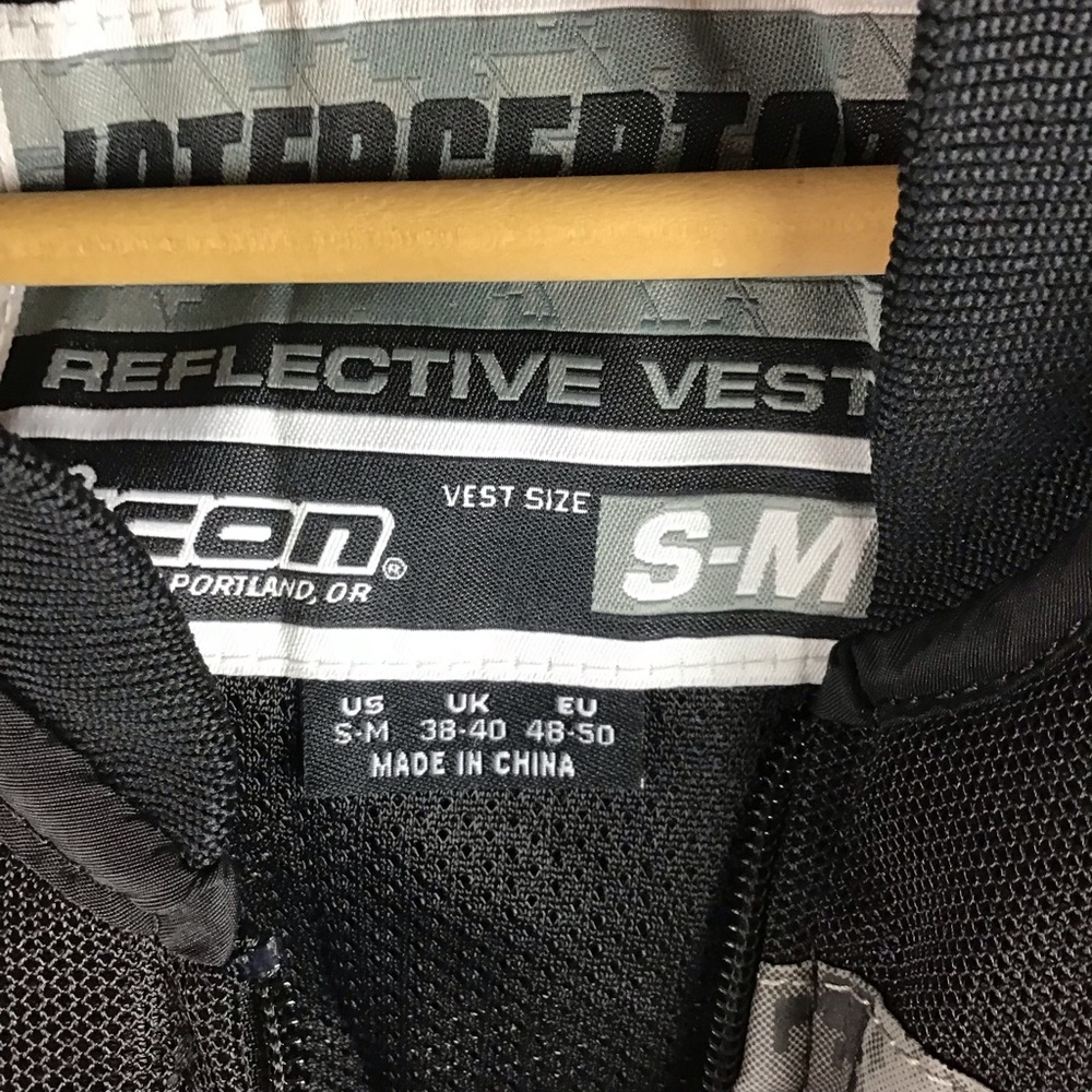 Icon Motorcycle Vest Reflective Vest Interceptor - Picture 9 of 9